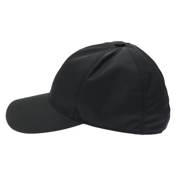 PRADA Baseball cap 1HC2742DMIF0632L Nylon Black NEW Women 1 - Picture 2 of 7